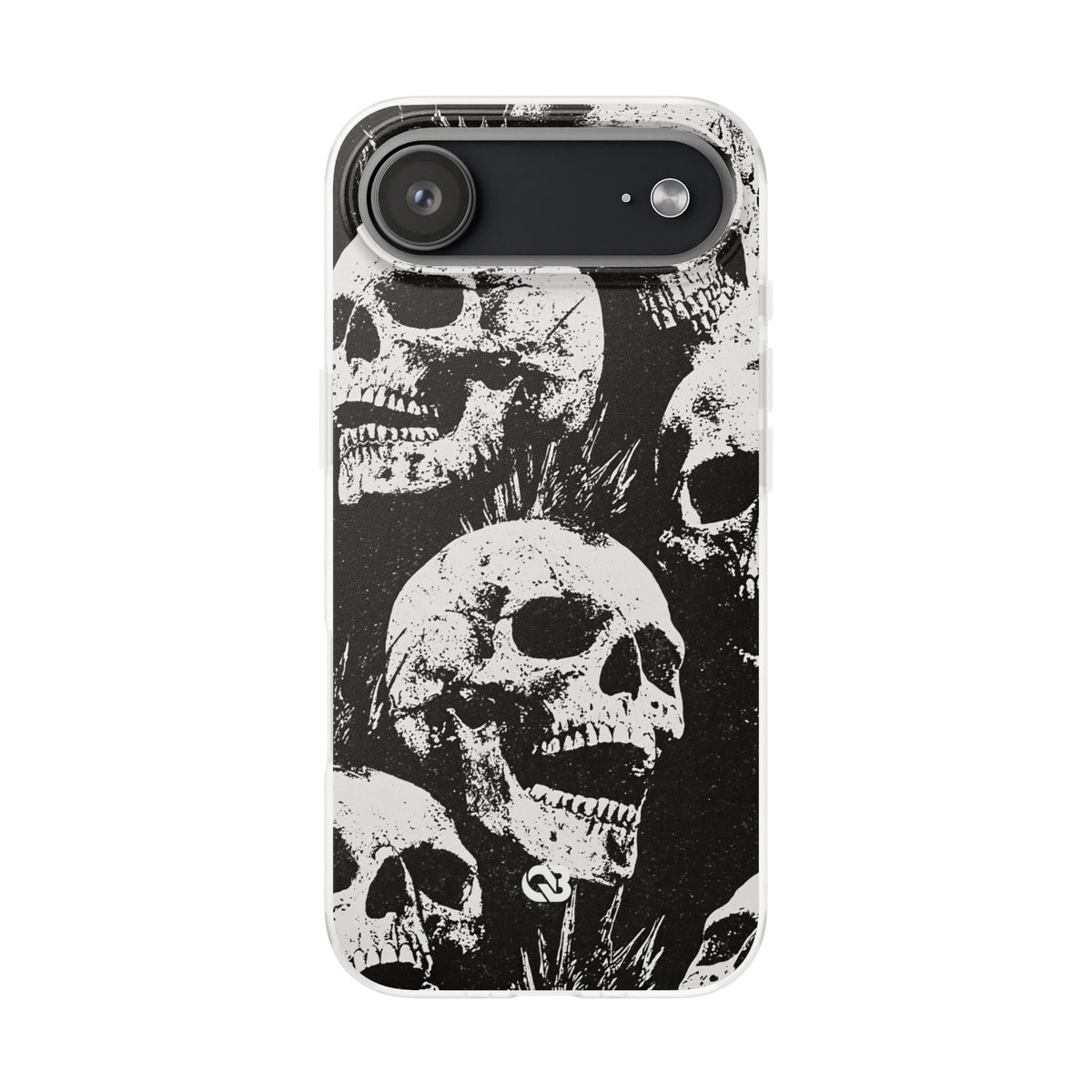 Punk Skull Riot · Lite Phone Case for iPhone ·  Black
