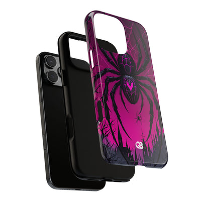 Obsidian Neon Widow · Tough Handyhülle für iPhone