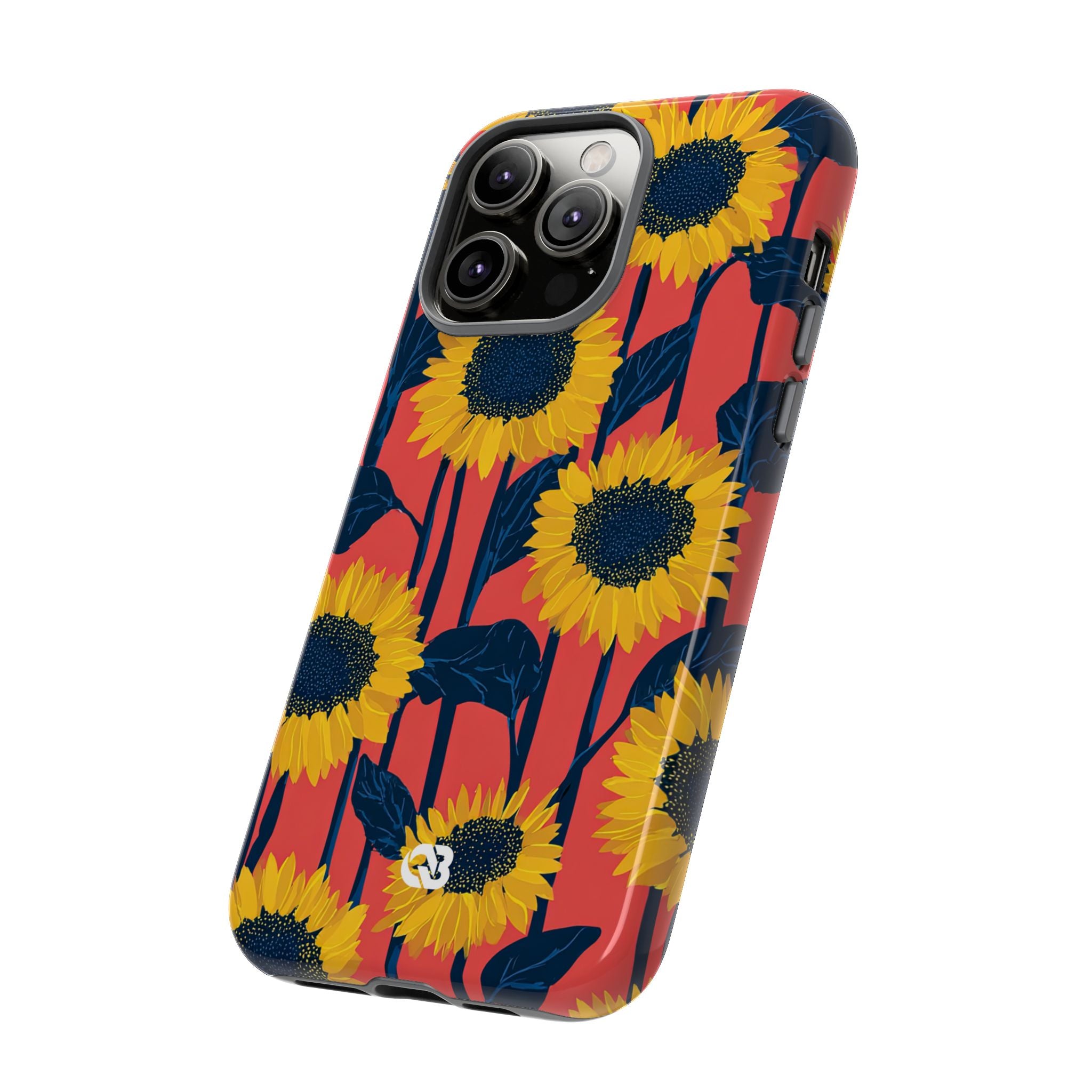 Solar Navy Bloom · Tough Phone Case for iPhone