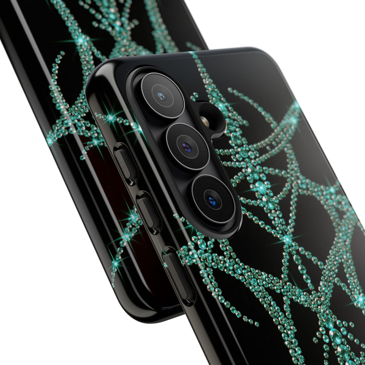 Teal Cyber Sigil · Tough Phone Case for Samsung · Teal