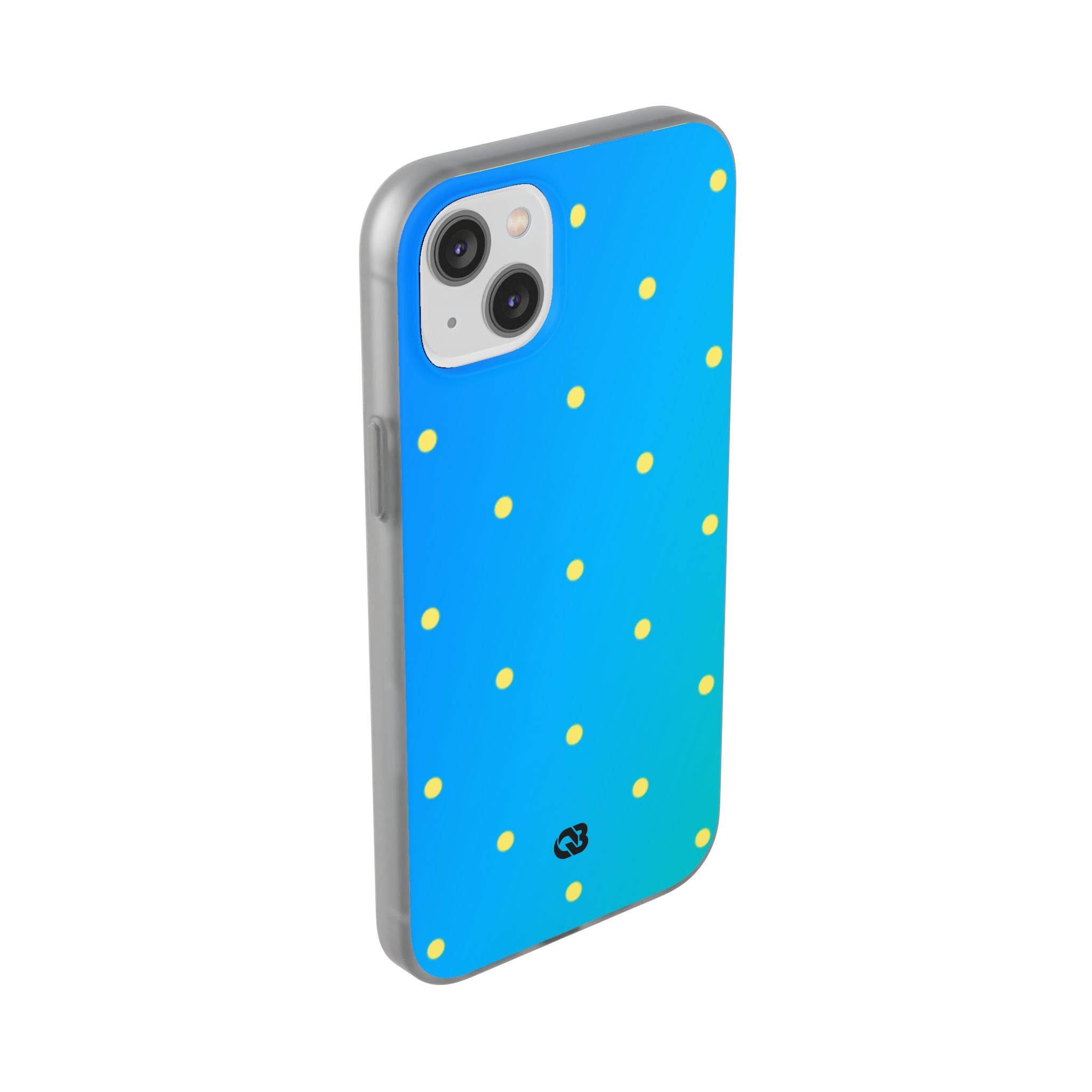 Cyan Sun Dots · Soft
