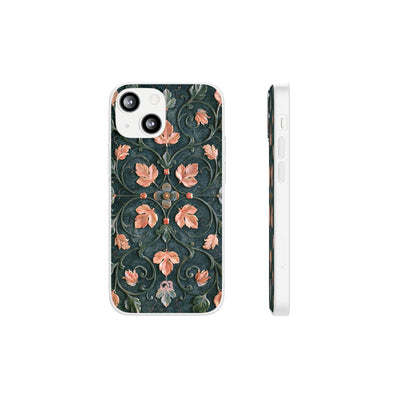 Florentine Rose Arabesque · Lite Phone Case for iPhone ·  Green