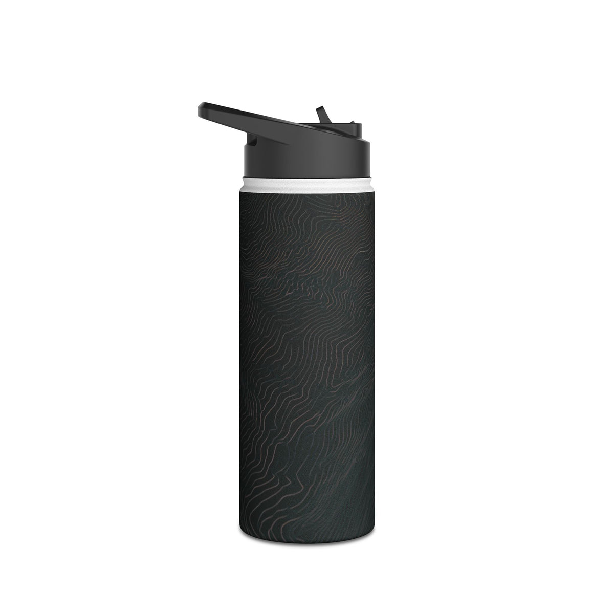 Crimson Ridge Pass · Insulated Water Bottle · Black