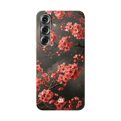 Dark Sakura Nocturne · Lite Phone Case for Samsung · Black
