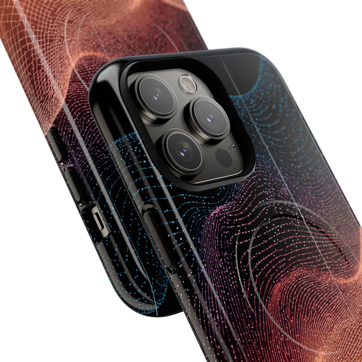 Spectral Elevation · Tough 2.0 Magnetic Phone Case for iPhone · Orange