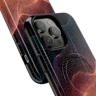 Spectral Elevation · Tough 2.0 Magnetic Phone Case for iPhone · Orange