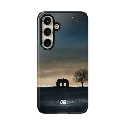 Midnight Cabin Glow · Tough Handyhülle für Samsung