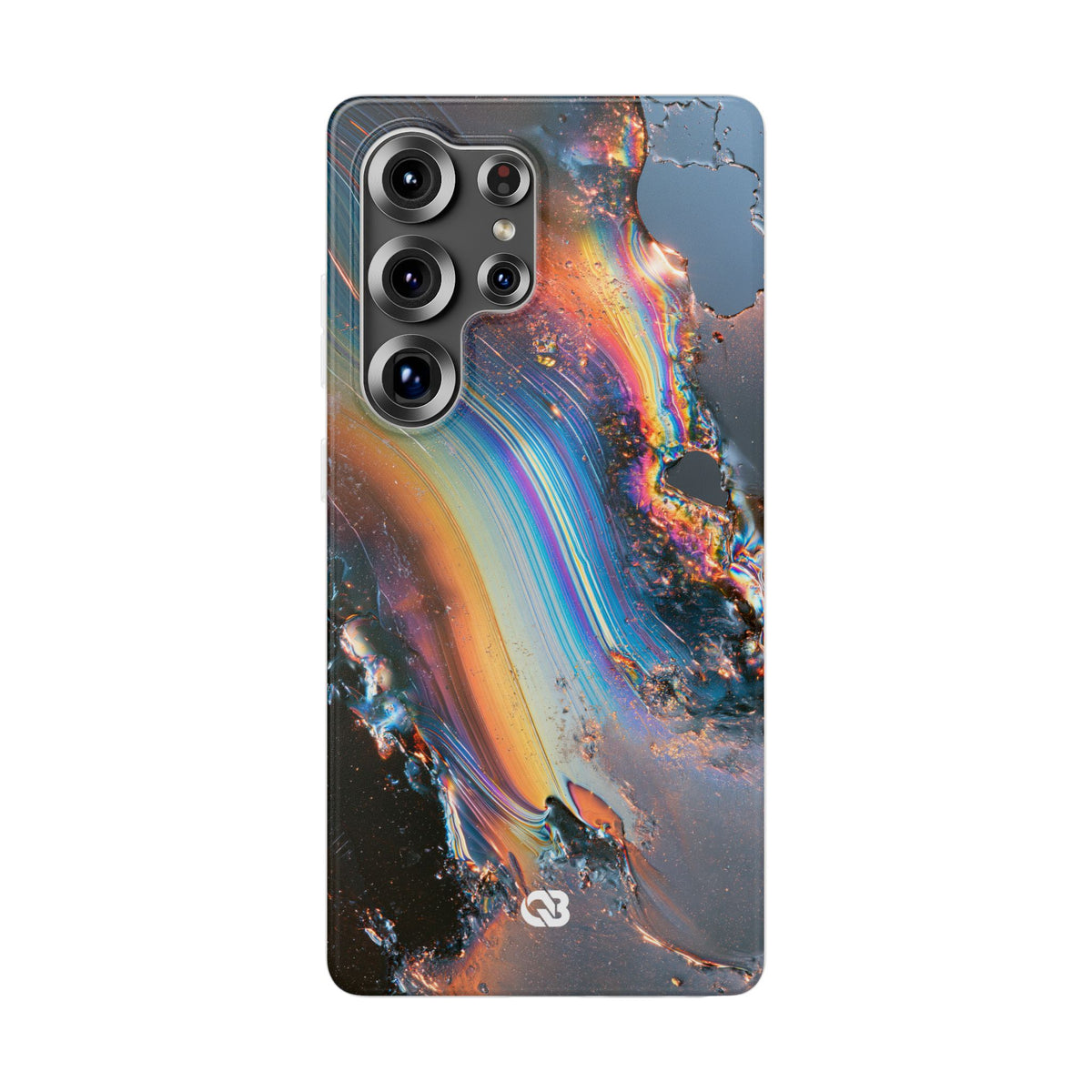 Prismatic Aura Flow · Lite Phone Case for Samsung · Blue