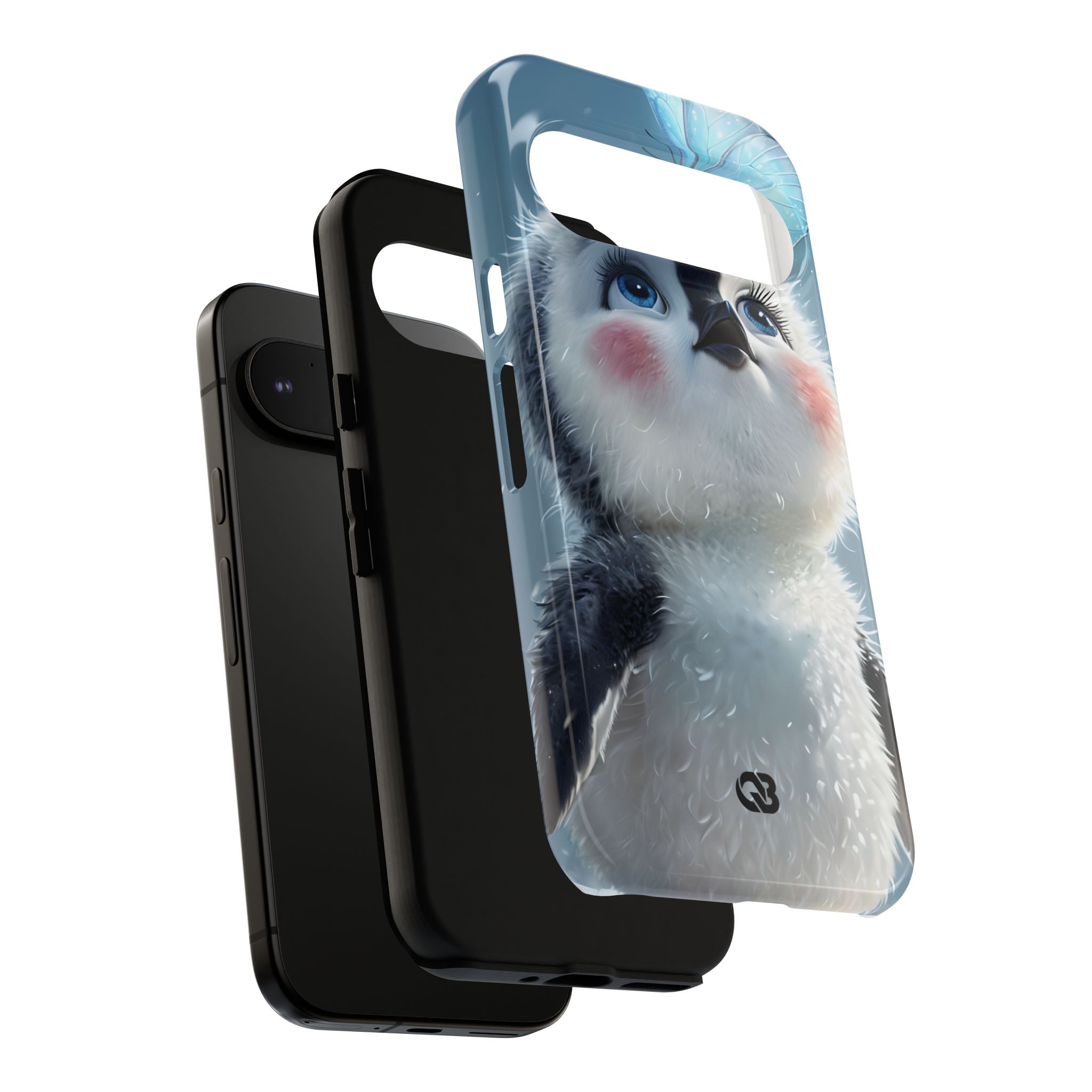 Frosty Penguin Glow · Tough Phone Case for Google Pixel
