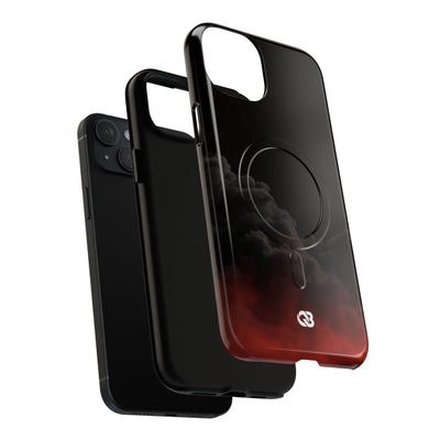 Crimson Fog Void · Tough 2.0 Magnetic Phone Case for iPhone · Black
