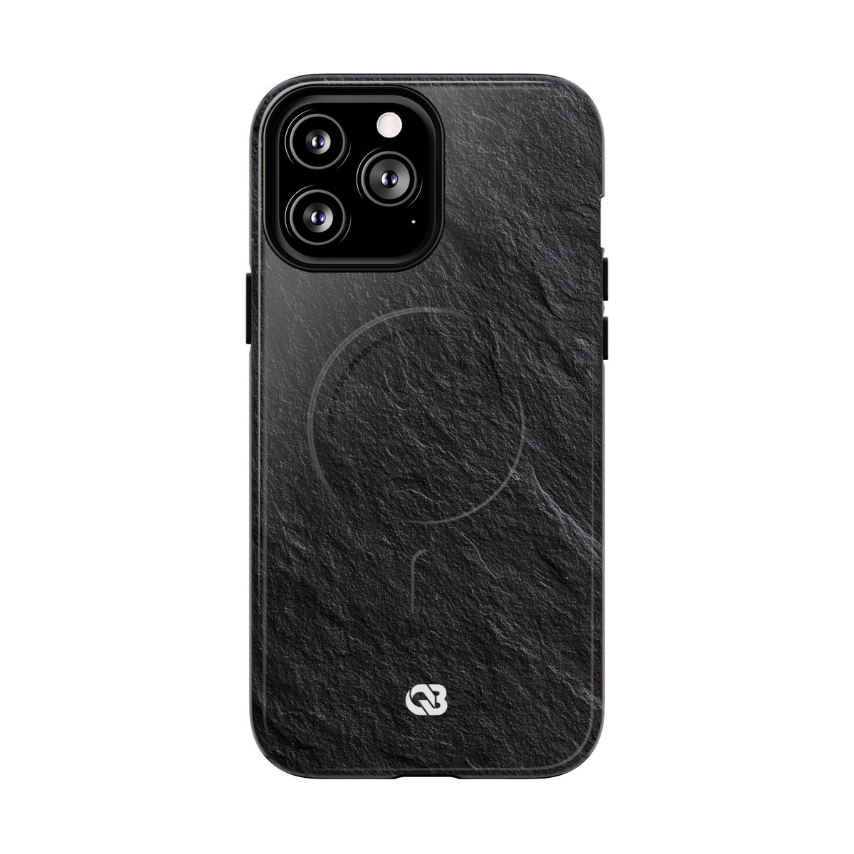 Obsidian Slate · Tough 2.0 Magnetic Phone Case for iPhone · Black