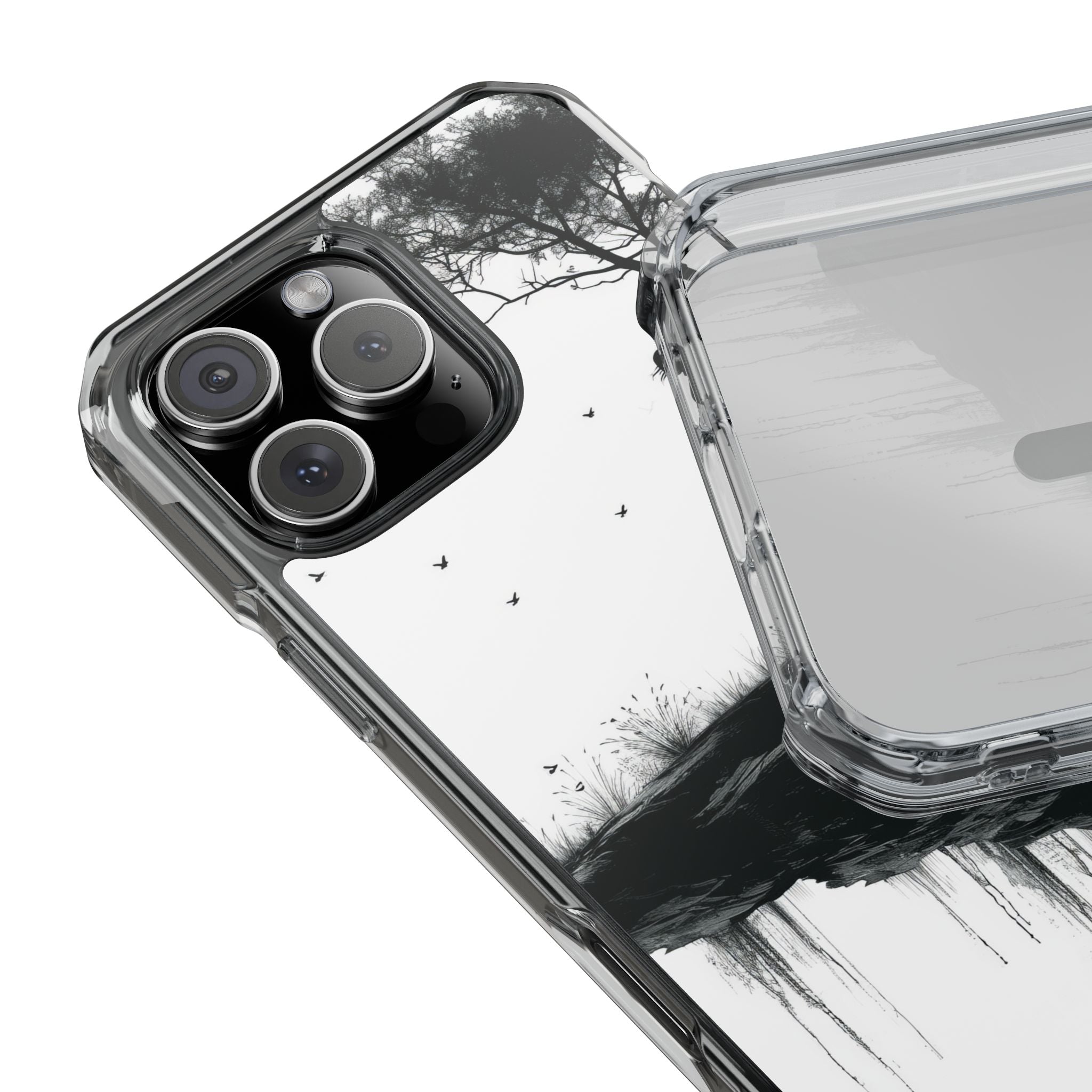 Cliffside Silhouette iPhone 16 Pro Max Case - Impact