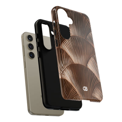 Rose Gilded Fan · Tough Phone Case for Samsung · Gold