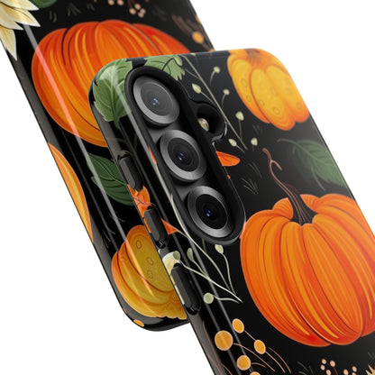Pumpkin Glow Samsung S25 Case - Tough