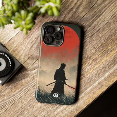 Crimson Moon Ronin · Tough Phone Case for iPhone · Red