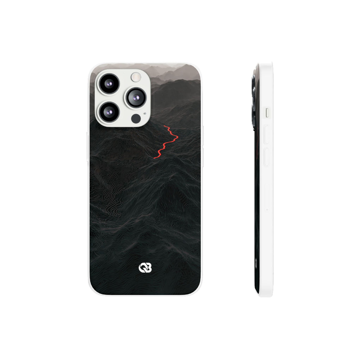 Crimson Ridge Pass · Lite Phone Case for iPhone ·  Black