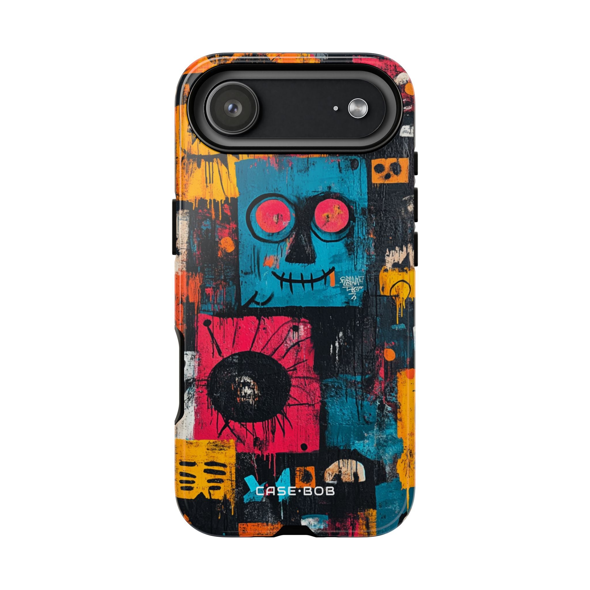 Blue Stitch Smile iPhone 17 Air Case - Tough - CASE•BOB