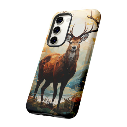 Glowing Stag Samsung S23 Case - Tough - CASE•BOB