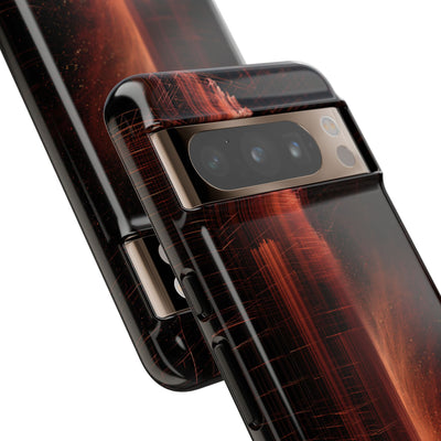 Luminous Monolith · Tough Phone Case for Pixel ·  Black