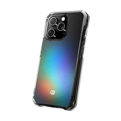 Black Impact MagSafe Phone Case for iPhone - Electric Prism Grain