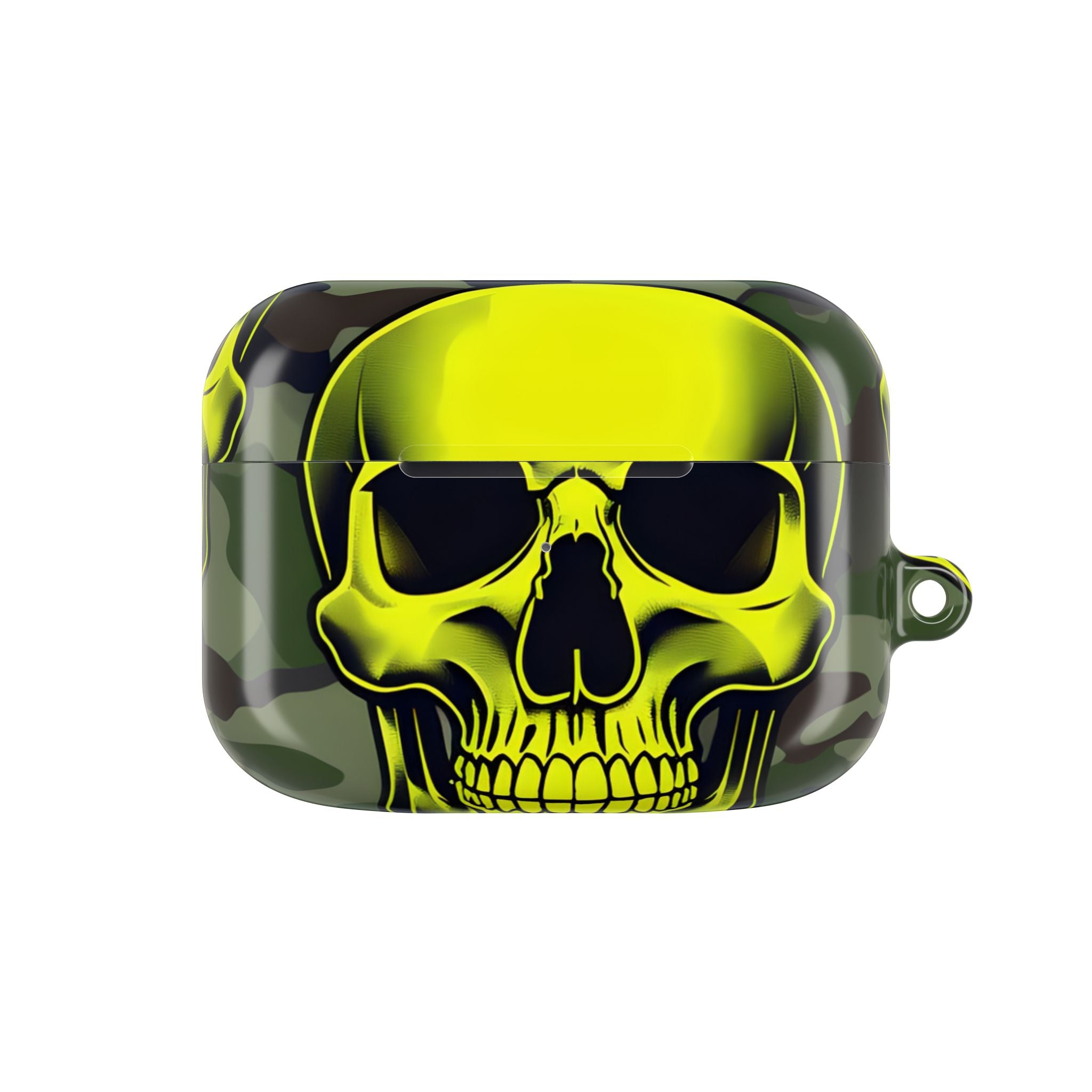 Neon Skull Camo - AirPods Cover