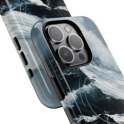 Nordic Swell · Tough 2.0 Magnetic Phone Case for iPhone · Blue