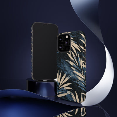 Indigo Palm Horizon · Tough Phone Case for iPhone · Blue