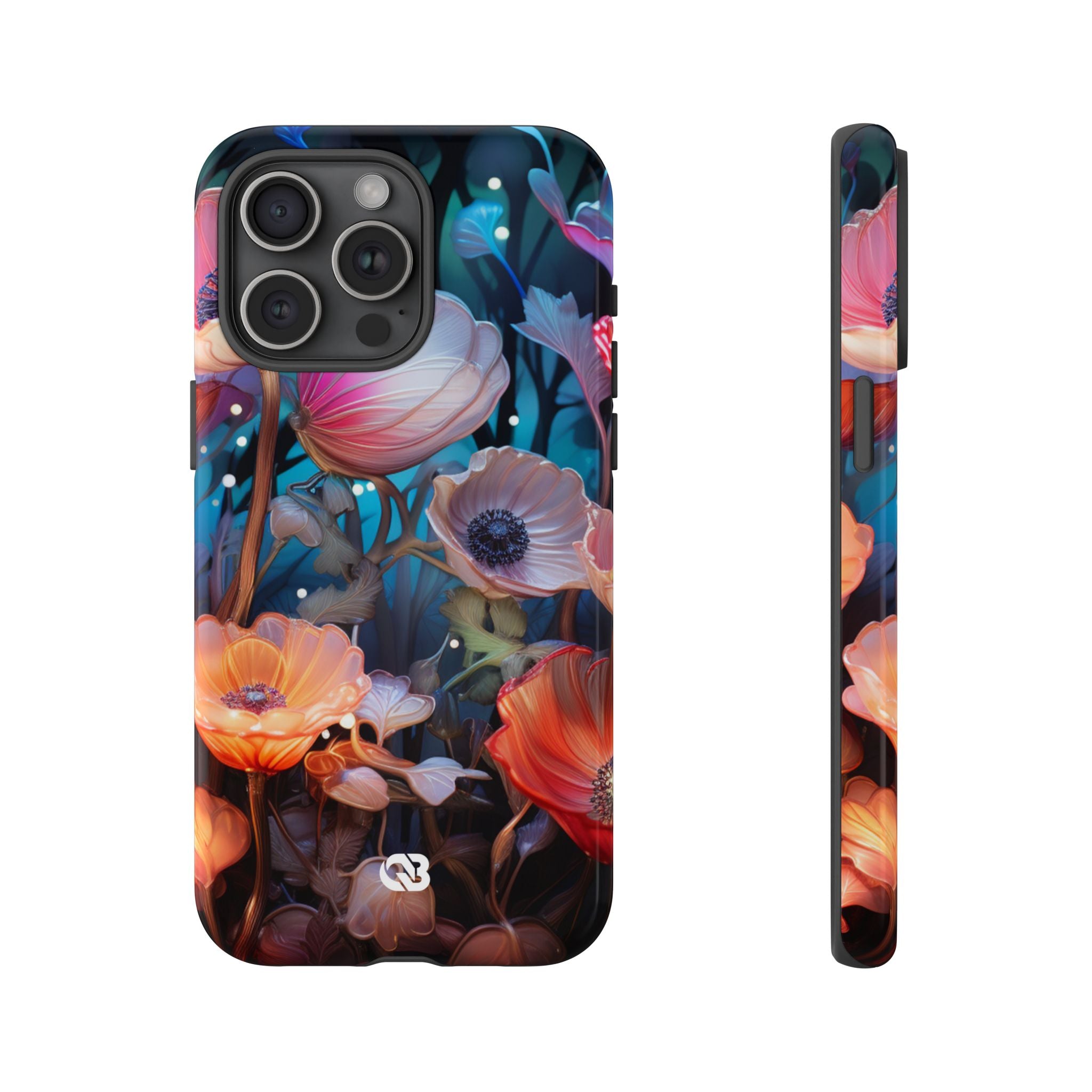 Luminous Poppy Glade · Tough Hoesje voor iPhone