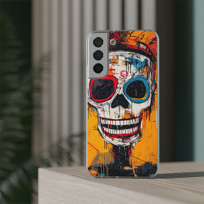 Vivid Graffiti Skull · Soft Coque de téléphone pour Samsung