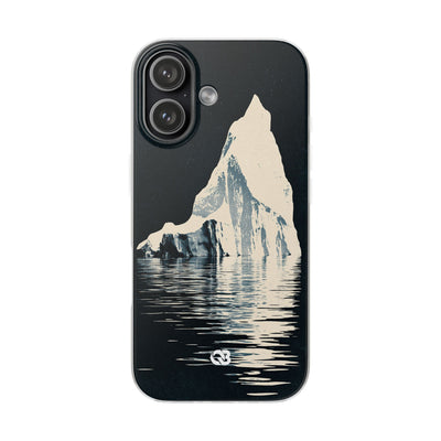Blue Lite Phone Case for iPhone - Frozen Navy Monolith