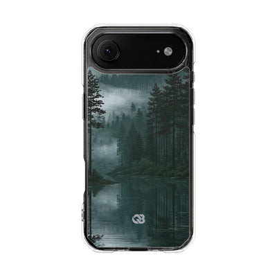 Green Impact MagSafe Phone Case for iPhone - Misty Evergreen Mirror