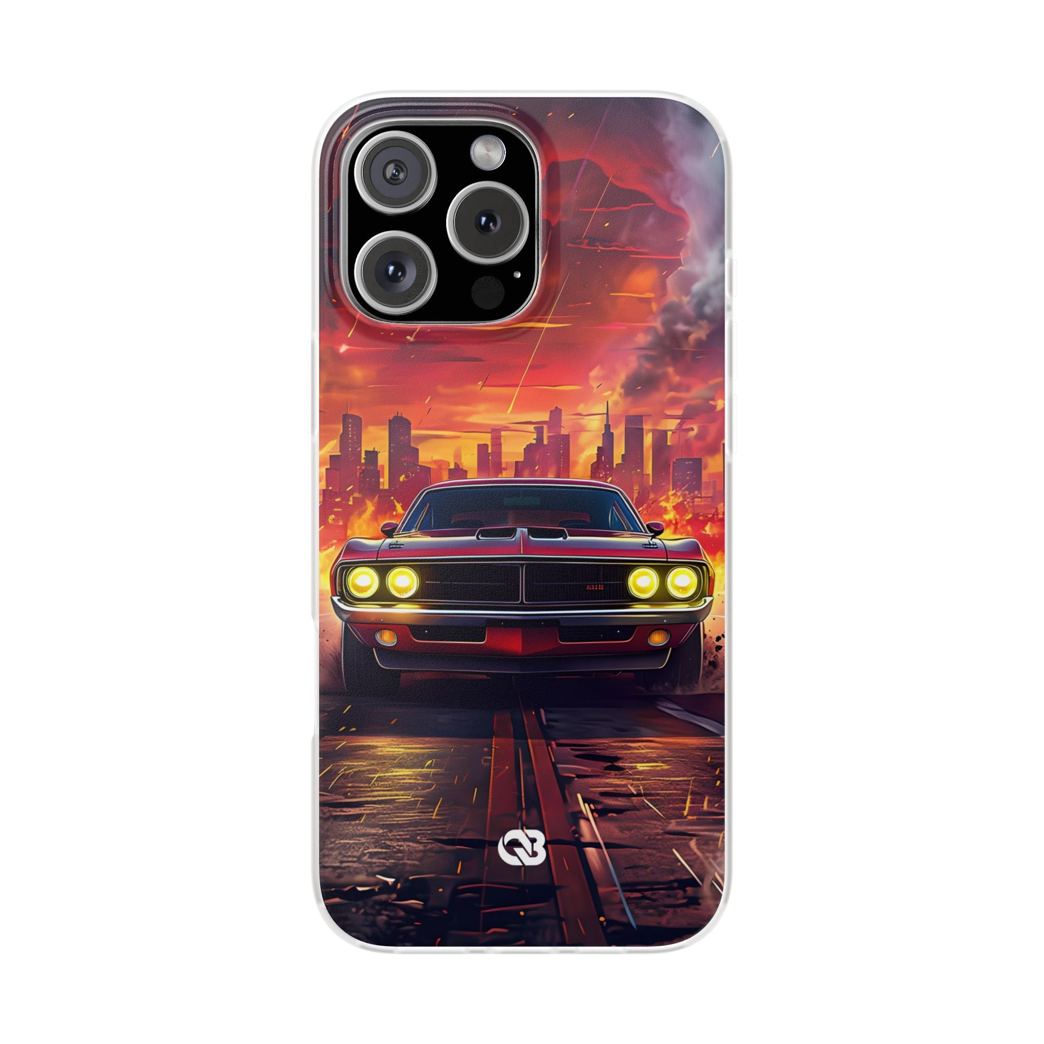Inferno City Run · Soft Coque de téléphone pour iPhone