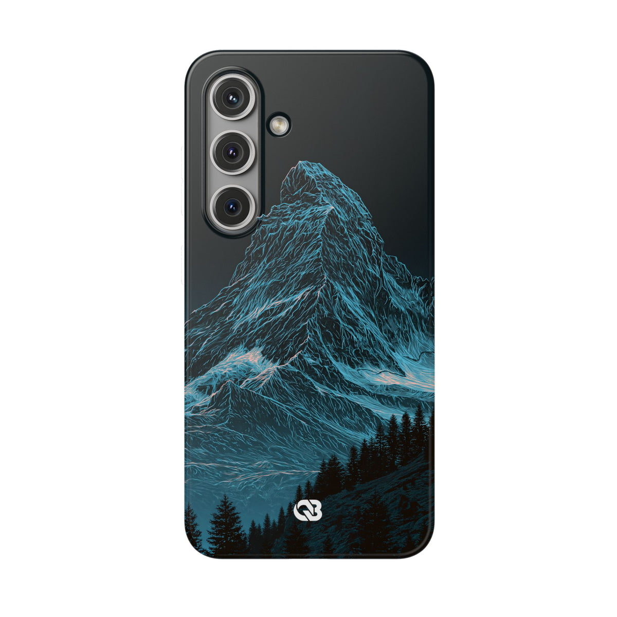 Glacial Alpine Peak · Lite Phone Case for Samsung · Blue