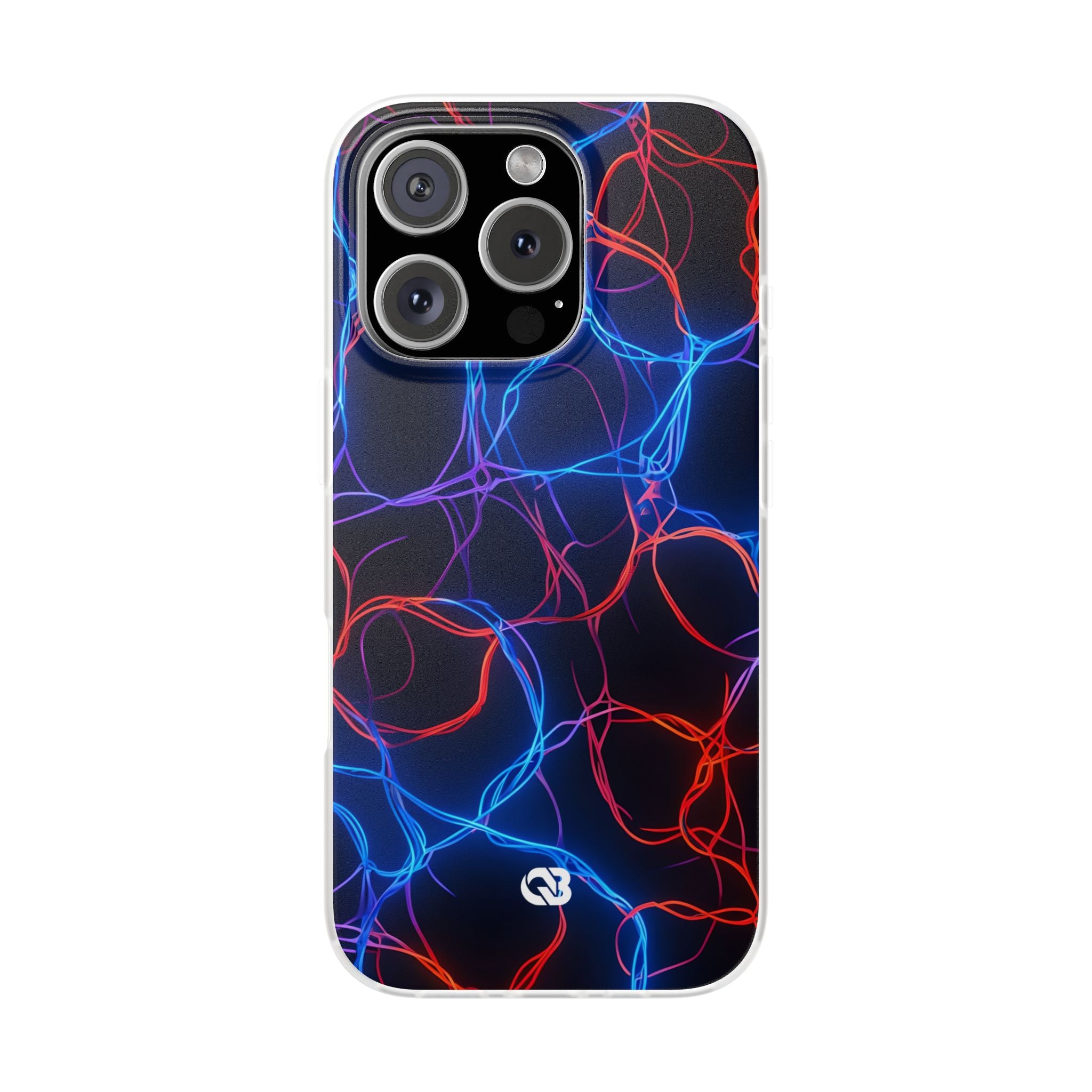 Electric Synapse Glow · Soft Handyhülle für iPhone