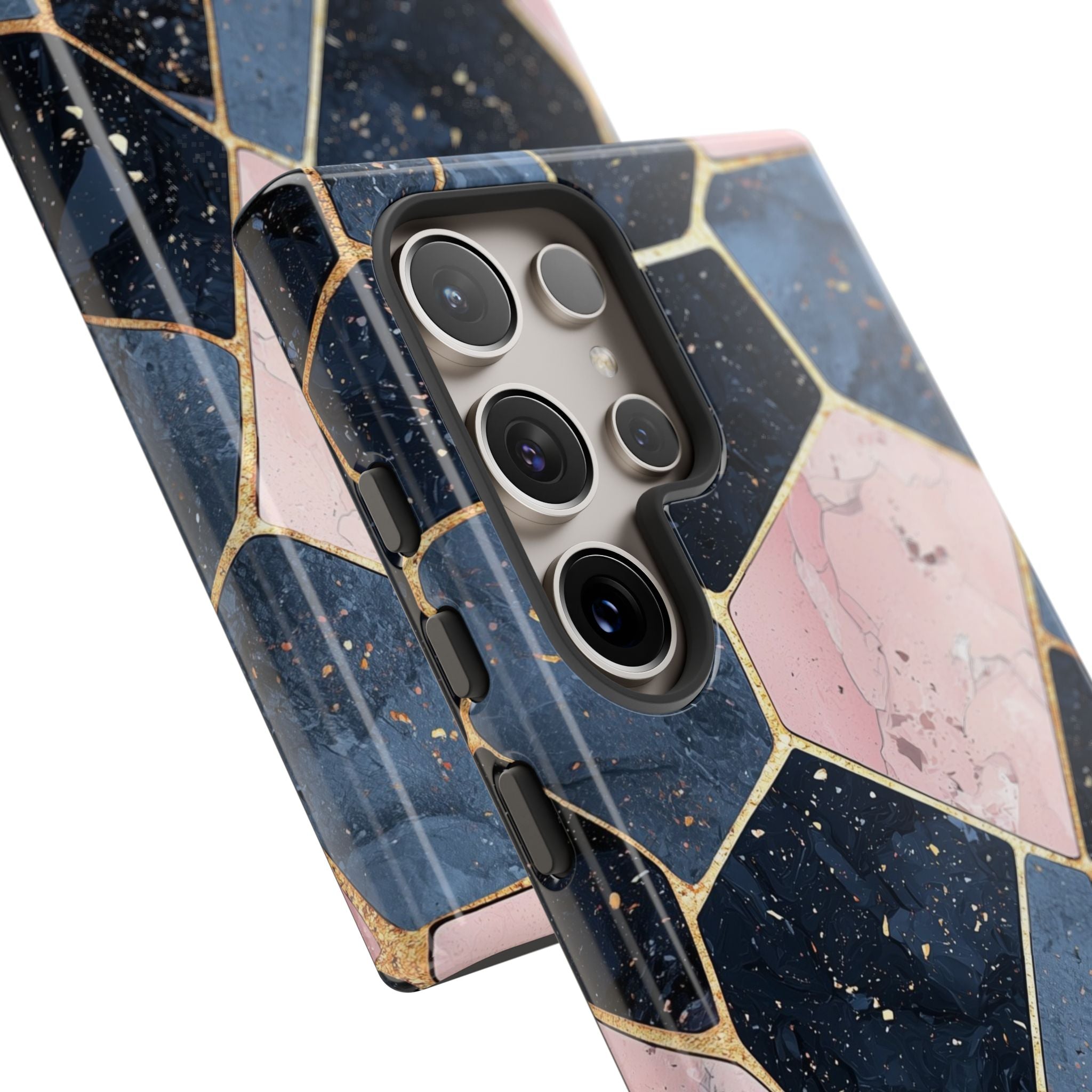 Golden Mosaic Samsung S24 Ultra Case - Tough