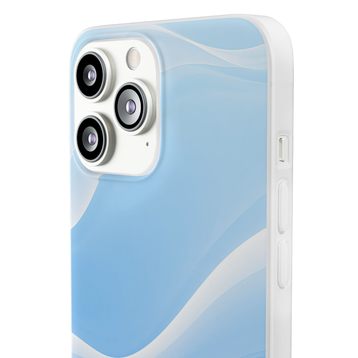 Glacial Contour Flow · Lite Phone Case for iPhone ·  Blue