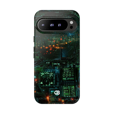Tactical Avionics HUD · Tough Phone Case for Pixel ·  Green
