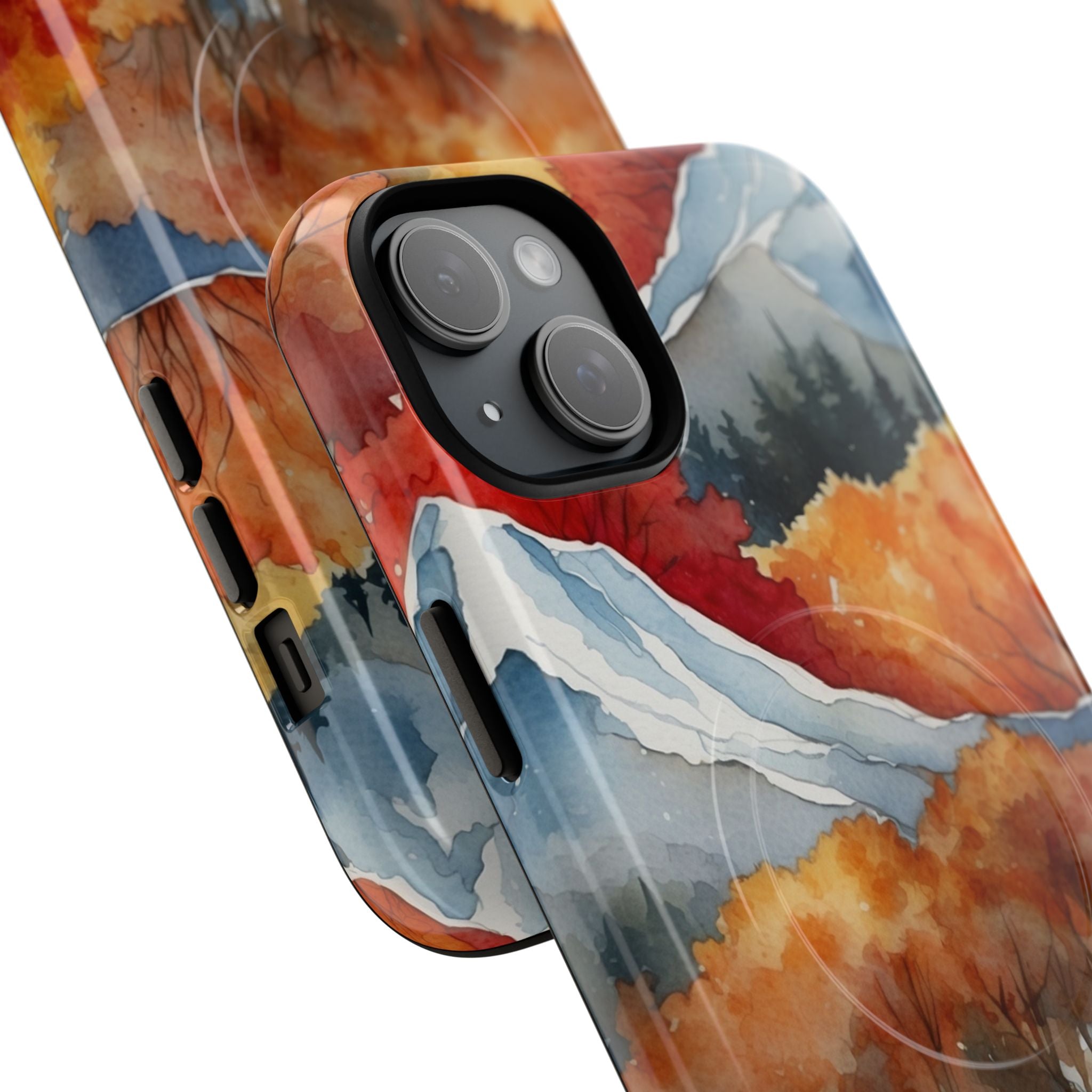 Snowcap Radiance iPhone 15 Plus Case - Tough+