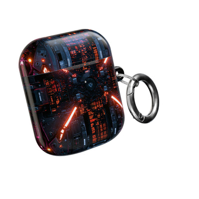 Cybernetic Reactor Core · Hard Case for AirPods & AirPods Pro · Black