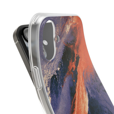 Solar Aura Drift · Lite Phone Case for iPhone ·  Orange