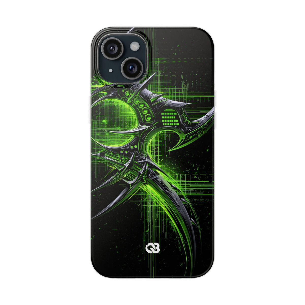 Cyber Sigil Grid · Lite Phone Case for iPhone ·  Green