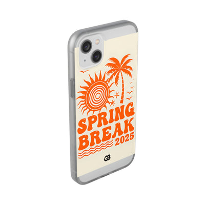 Retro Orange Tide · Soft Hoesje voor iPhone