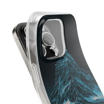 Glacial Alpine Peak · Lite Phone Case for iPhone ·  Blue