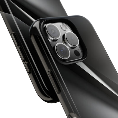 Obsidian Ridge · Tough Phone Case for iPhone · Black
