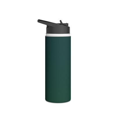 Deep Forest Nocturne · Insulated Water Bottle · Green