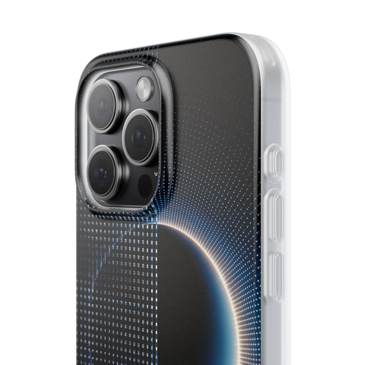 Luminous Meridian · Lite Phone Case for iPhone ·  Black