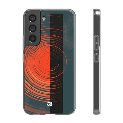 Teal Lite Phone Case for Samsung - Burnt Slate Radial