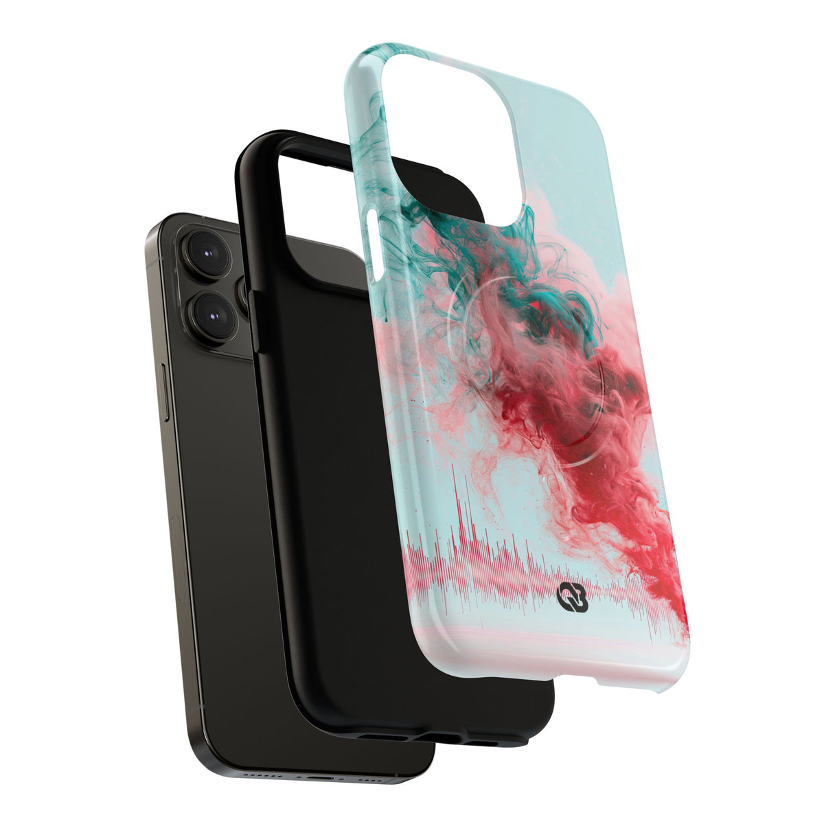 Sonic Bloom · Tough 2.0 Magnetic Phone Case for iPhone · Red