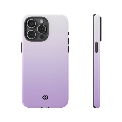 Purple Tough Phone Case for iPhone - Frosted Lavender Fade