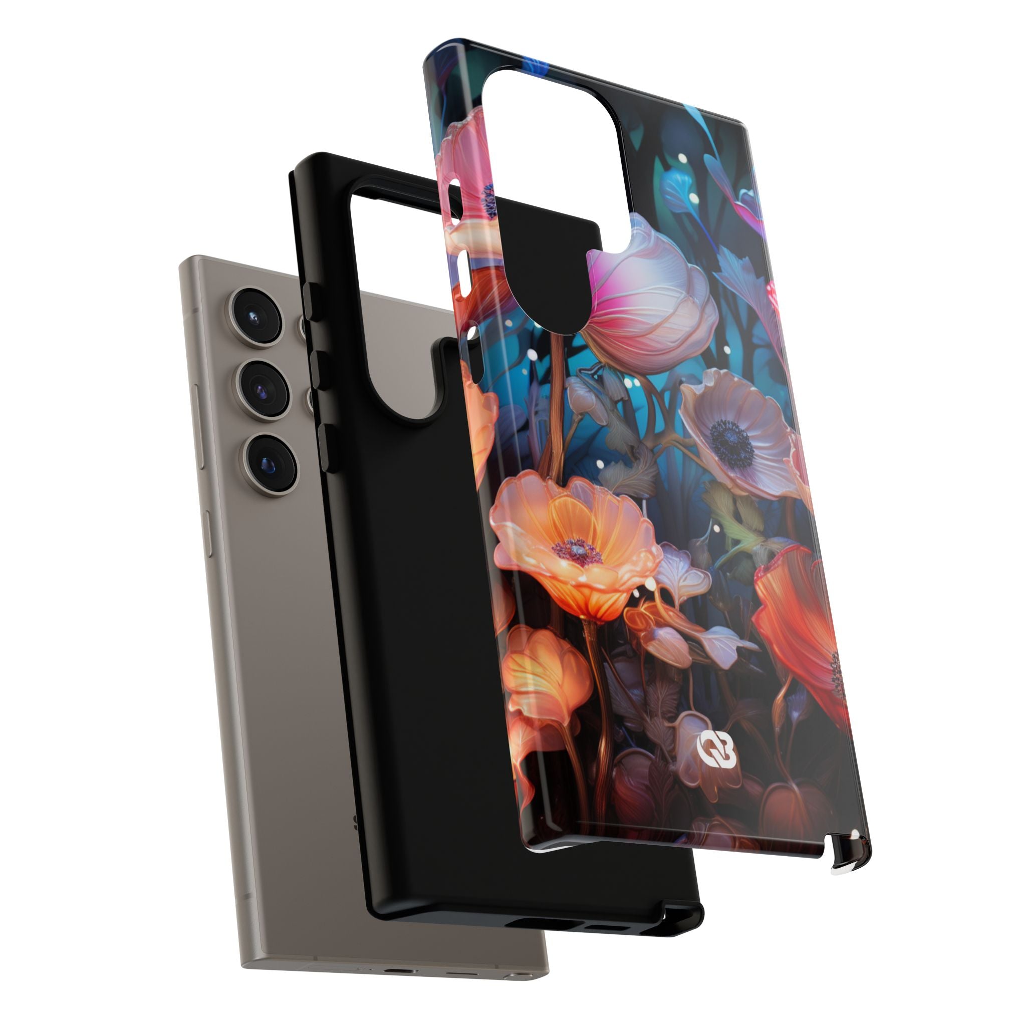 Luminous Poppy Glade · Tough Fundas para teléfono para Samsung